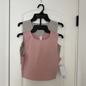 Yogalicious Women’s Pure Cloud Nicki Muscle Tanks - Medium NWT